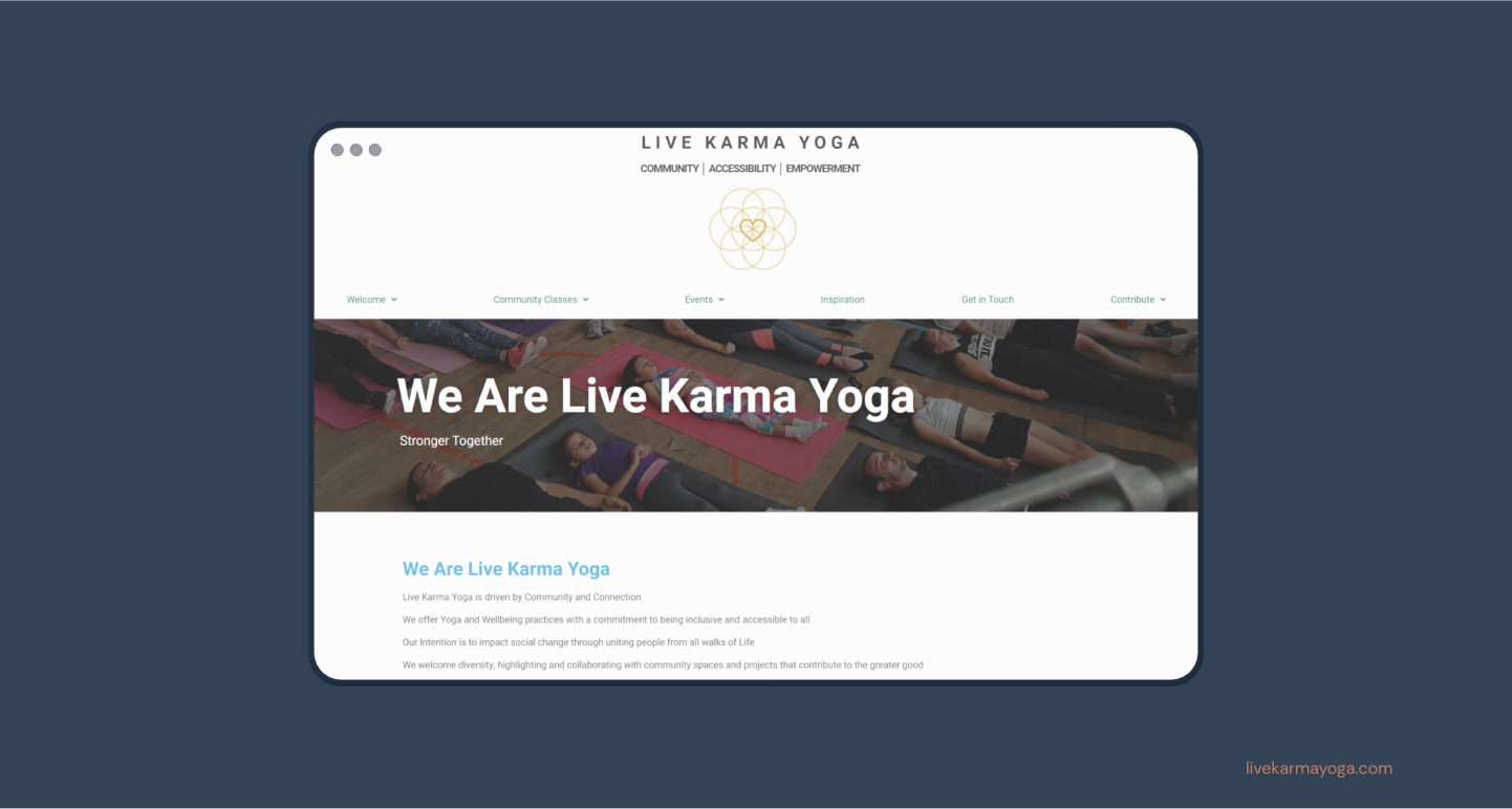 live Karma Yoga image